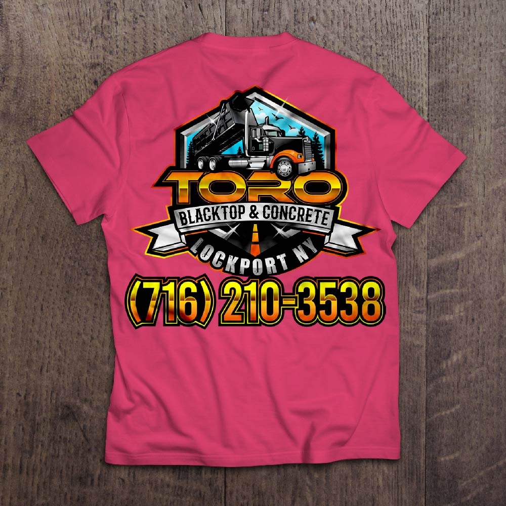 Toro Blacktop & Concrete logo design by dorijo