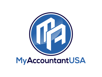 My Accountant USA logo design by Gwerth