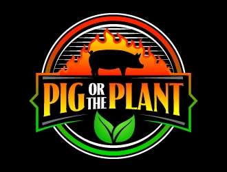 Pig or the Plant logo design by jaize