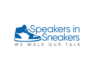 Speakers in Sneakers logo design by keylogo