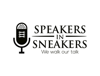 Speakers in Sneakers logo design by DPNKR