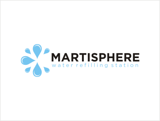 Martisphere Water Station logo design by bunda_shaquilla