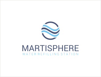 Martisphere Water Station logo design by bunda_shaquilla