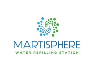 Martisphere Water Station logo design by Eliben