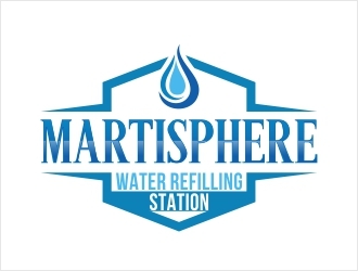 Martisphere Water Station logo design by Shabbir