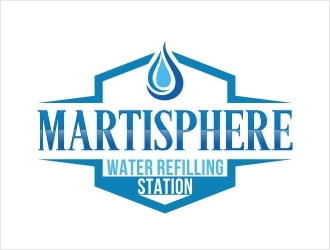 Martisphere Water Station logo design by Shabbir