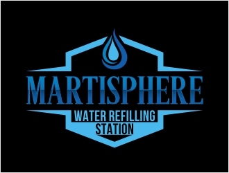 Martisphere Water Station logo design by Shabbir