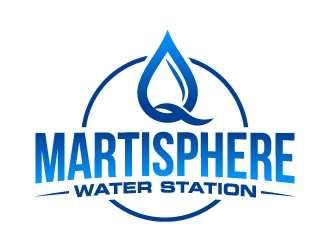 Martisphere Water Station logo design by LogOExperT