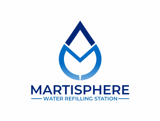 Martisphere Water Station logo design by mutafailan