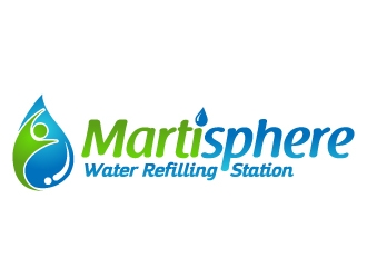 Martisphere Water Station logo design by jaize