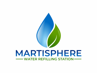 Martisphere Water Station logo design by mutafailan