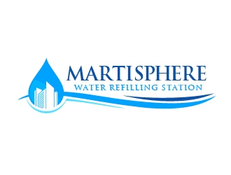 Martisphere Water Station logo design by Vickyjames