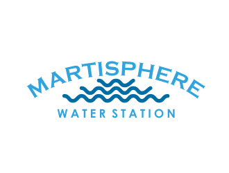 Martisphere Water Station logo design by serprimero