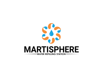 Martisphere Water Station logo design by giphone
