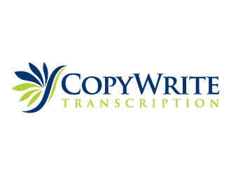 CopyWrite Transcription logo design by J0s3Ph