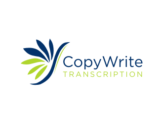 CopyWrite Transcription logo design by Barkah