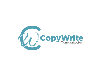 CopyWrite Transcription logo design by ekitessar