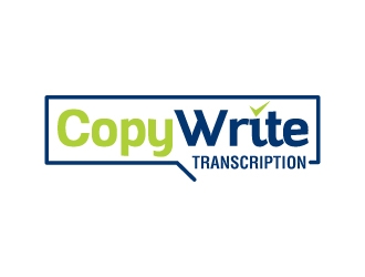 CopyWrite Transcription logo design by jaize