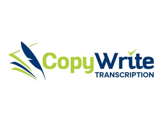 CopyWrite Transcription logo design by jaize