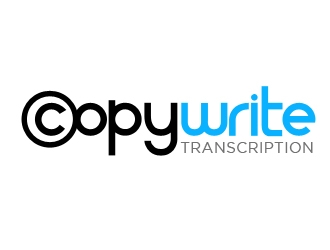 CopyWrite Transcription logo design by Vickyjames