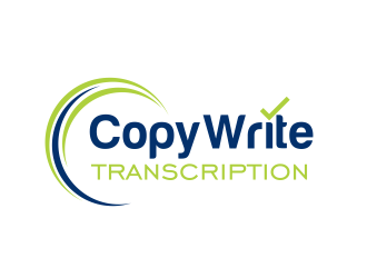 CopyWrite Transcription logo design by serprimero