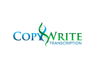 CopyWrite Transcription logo design by torresace