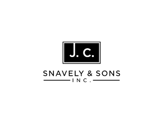 J. C. Snavely & Sons, Inc. logo design by jancok