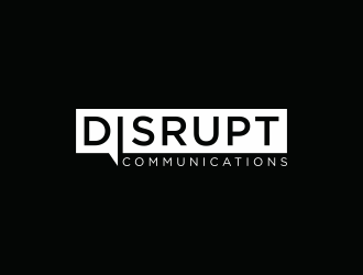 Disrupt Communications logo design by Editor