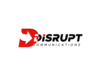 Disrupt Communications logo design by nandoxraf