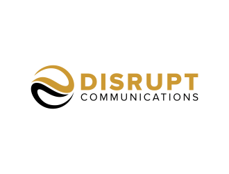 Disrupt Communications logo design by pakNton