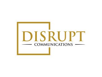 Disrupt Communications logo design by ammad