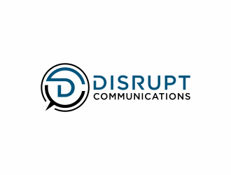 Disrupt Communications logo design by checx