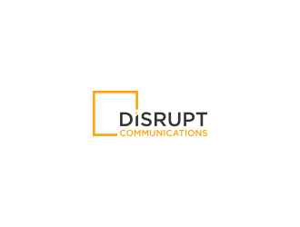Disrupt Communications logo design by Asani Chie