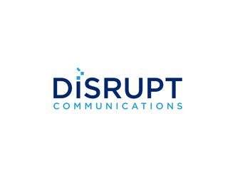 Disrupt Communications logo design by alby
