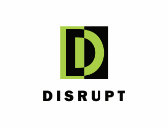 Disrupt Communications logo design by up2date