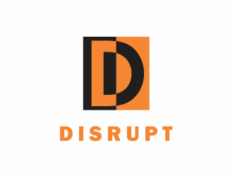 Disrupt Communications logo design by up2date