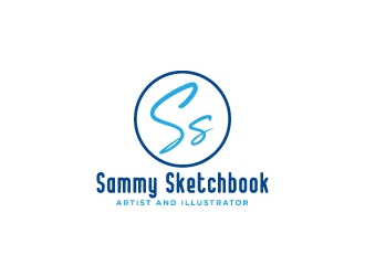 Sammy Sketchbook logo design by Erasedink