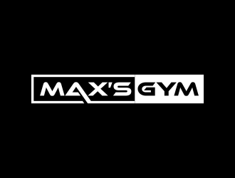 Max’s Gym logo design by ammad