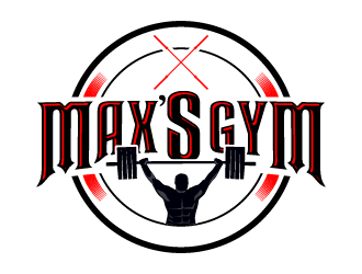 Max’s Gym logo design by PRN123