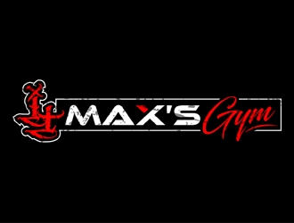 Max’s Gym logo design by MAXR