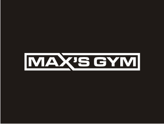 Max’s Gym logo design by blessings