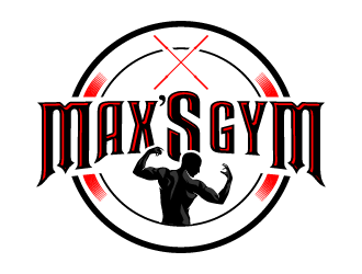 Max’s Gym logo design by PRN123