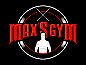 Max’s Gym logo design by PRN123