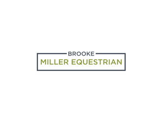 Brooke Miller Equestrian logo design by Adundas