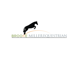 Brooke Miller Equestrian logo design by Diancox