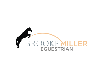 Brooke Miller Equestrian logo design by Diancox