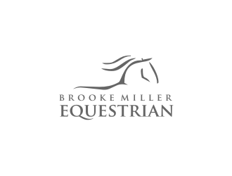 Brooke Miller Equestrian logo design by R-art