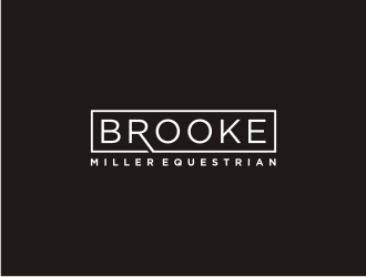 Brooke Miller Equestrian logo design by Artomoro
