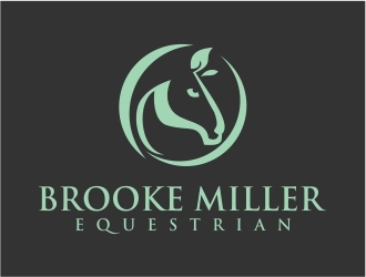 Brooke Miller Equestrian logo design by Alfatih05