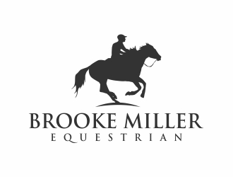 Brooke Miller Equestrian logo design by Alfatih05